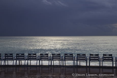 Sun Chairs Sea Sky