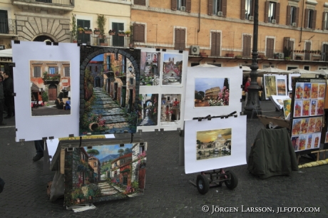 Piazza Navona Rom Italien