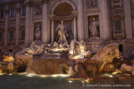 Fontana di Trevi Rom Italien