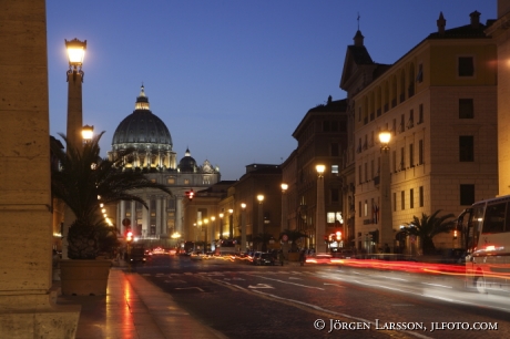 Petrus kyrkan Rom Italien