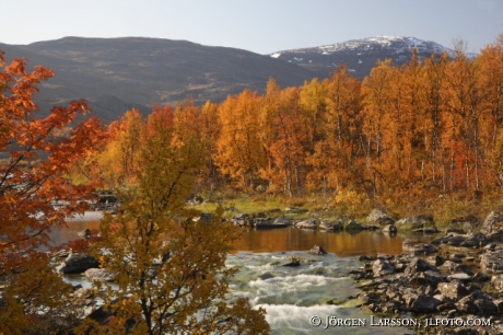 Paktajåkka Lappland Sweden