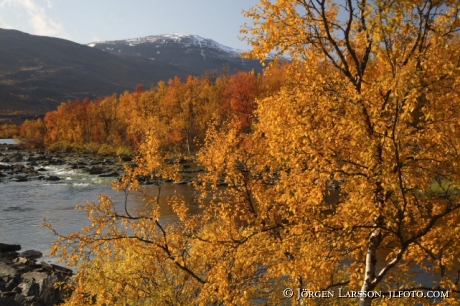 Paktajåkka Lappland Sweden