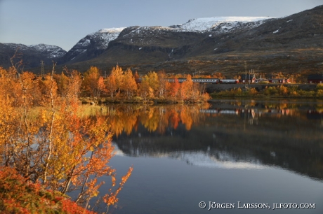 Vassejaure Lappland Sverige