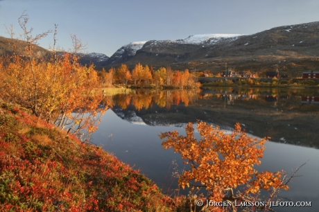 Vassejaure Lappland Sverige