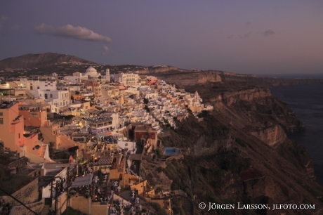 Fira Santorini Grekland