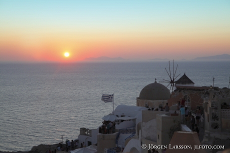 Oía Santorini Grekland