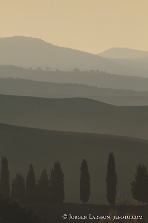 Val d´Orcia Toscana Italien