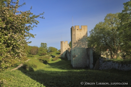 Visby ringmur Gotland Sverige