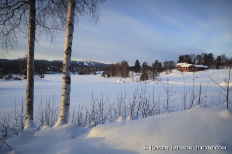 Gårdar vid Järvsö Hälsingland