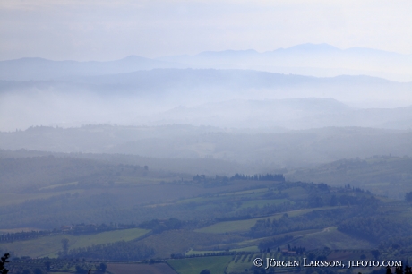 Val d`Orcia Toscana Italien 