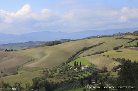 Val d`Orcia Toscana Italien 