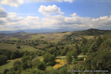 Val d`Orcia Toscana Italien 