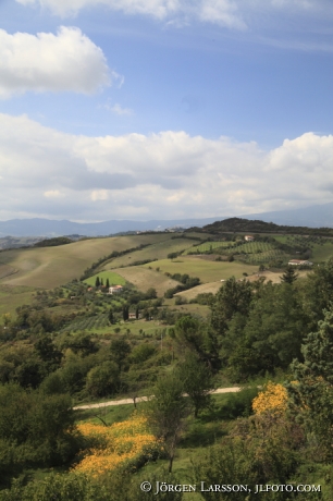 Val d`Orcia Toscana Italien 