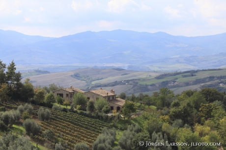 Val d`Orcia Toscana Italien 