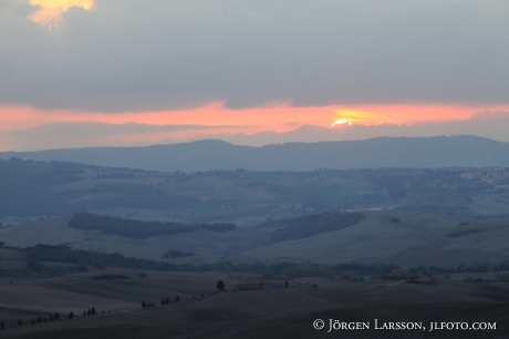 Val d`Orcia Toscana Italien 