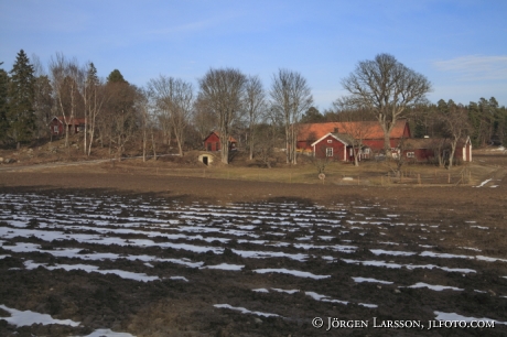 Bondgård vid Näs Grödinge Södermanland