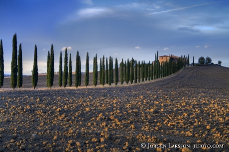 Val d`Orcia Toscana Italien 