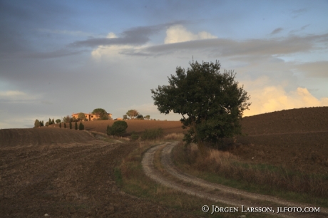 Val d`Orcia Toscana Italien 