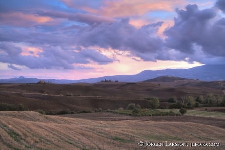 Val d`Orcia Toscana Italien 