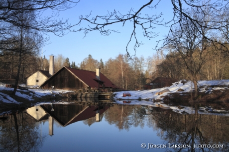 Vid Hävla Hammarsmedja Östergötland Sverige