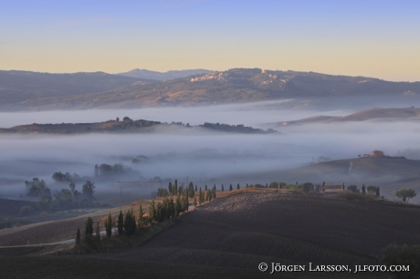 Val d`Orcia Toscana Italien 