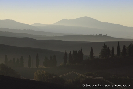 Val d`Orcia Toscana Italien 