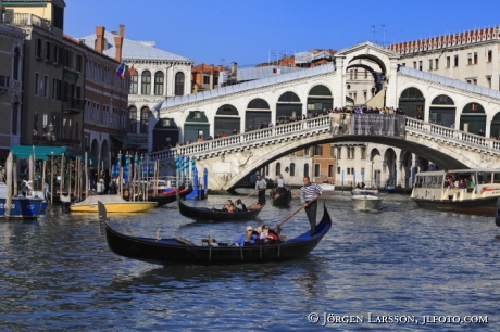 Rialtobron, Gran canal, Venedig Italien