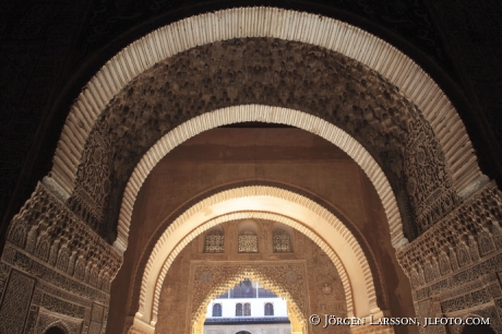 Alhambra Granada  Andalucia  Spanien