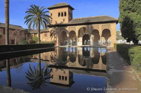 Alhambra Granada  Andalucia  Spanien