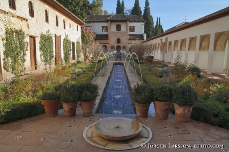 Alhambra Granada  Andalucia  Spanien