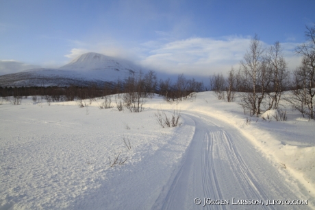 Nikkaluokta Lappland Sverige