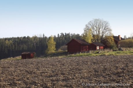 Gårdar vid Stjärnhov Södermanland Sverige