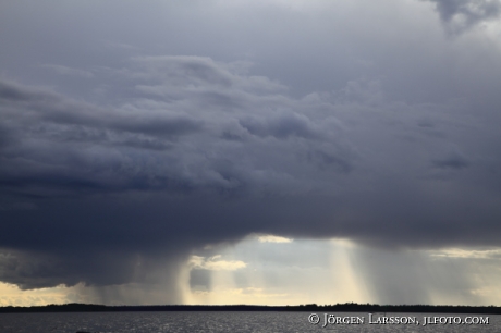 Rainclouds Smaland Sweden