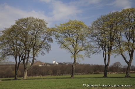 Södra Mellby kyrka Skåne Sverige