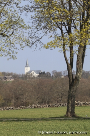 Södra Mellby Kyrka Skåne Sverige