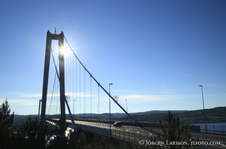 Höga kusten bron Ångermanland Sverige