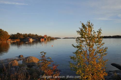 Navelso Smaland Fishingvillage coast water 