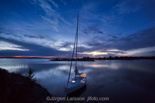 Sailboat Stora Berkskär Misterhults skärgård Sweden Sverige