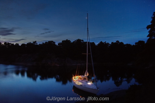 Sailboat Stora Berkskär Misterhults skärgård Sweden Sverige