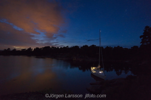 Sailboat Stora Berkskär Misterhults skärgård Sweden Sverige