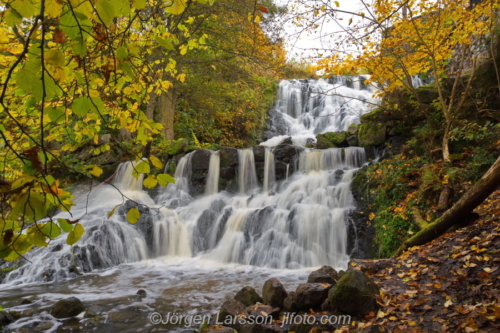 Röttle Småland Sverige Sweden Waterfall Vattenfall höst autumn