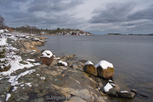 Nävelsö Småland Sverige Sweden coast winter, vinter