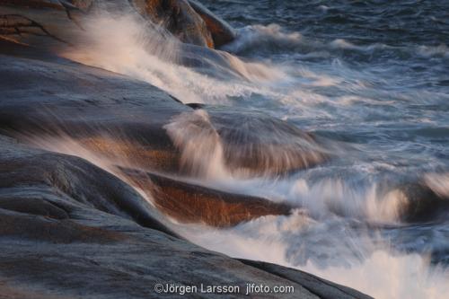 Bohuslän Hav Vågor klippor