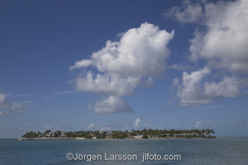 Key West Florida USA  Öar  hav moln
