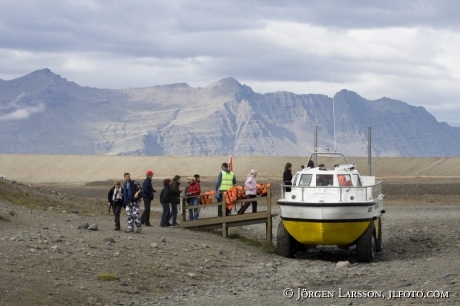 Jökulsarlón Iceland amfibieboat
