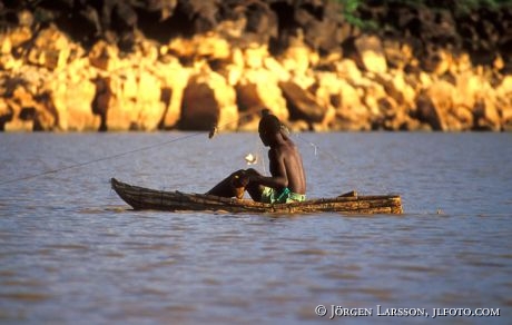 Fishing Lake Barringo Kenya