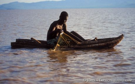 Fishing Lake Barringo Kenya