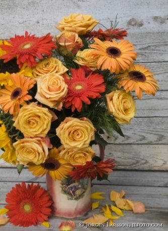 Mixed flowers