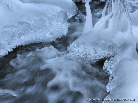 Ice Water Sodermanland Sweden