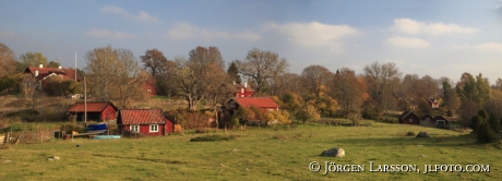 Lanna by  Village in Uppland Sweden